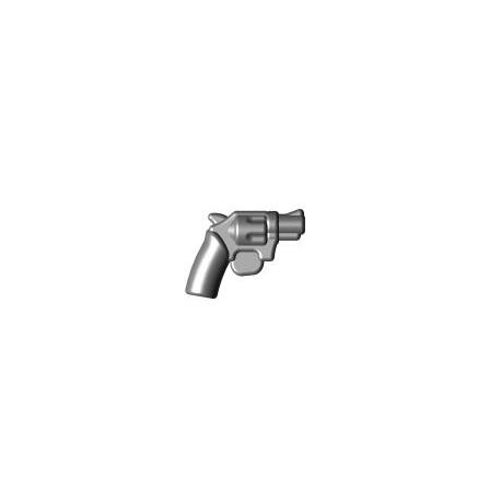 Snub nose revolver gun black for Lego Minifigures accessories 