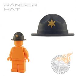 Rangers hat with gold star for Lego minifigure accessories