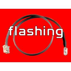 6 inch LED Cable - Flashing Red