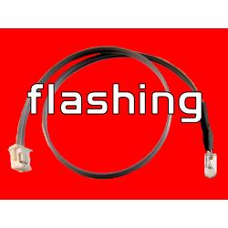 6 inch LED Cable - Flashing Red