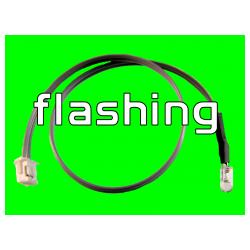 6 inch LED Cable - Flashing Green