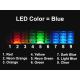 6 inch LED Cable - Blue