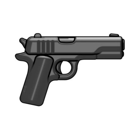 Black Pistol.45 1911 pistol compatible w/toy brick minifig Army SWAT SC45 W182 