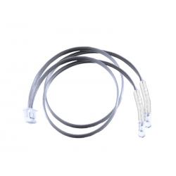 6 inch LED Y Cable - White
