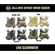 US Gunner - WW2 Web Gear