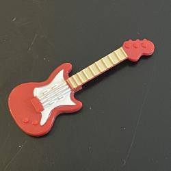 Electric Guitar Red (White pickguard & tan neck)