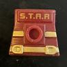 BrickForge - Tactical Vest - Dark Red - Gold S.T.A.R Print