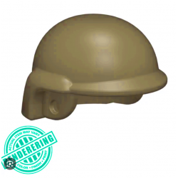 Brickforge tactical helmet Dark Tan - Anarchy symbol